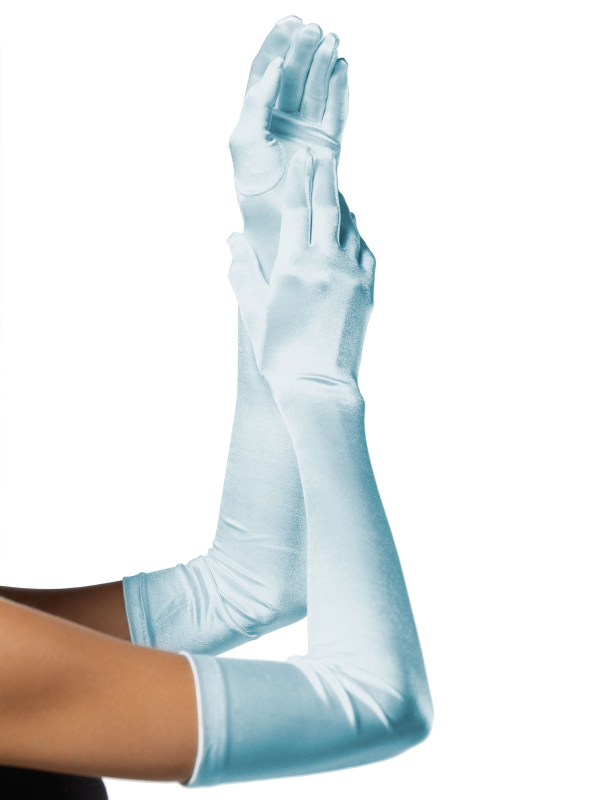Extra Long Satin Gloves