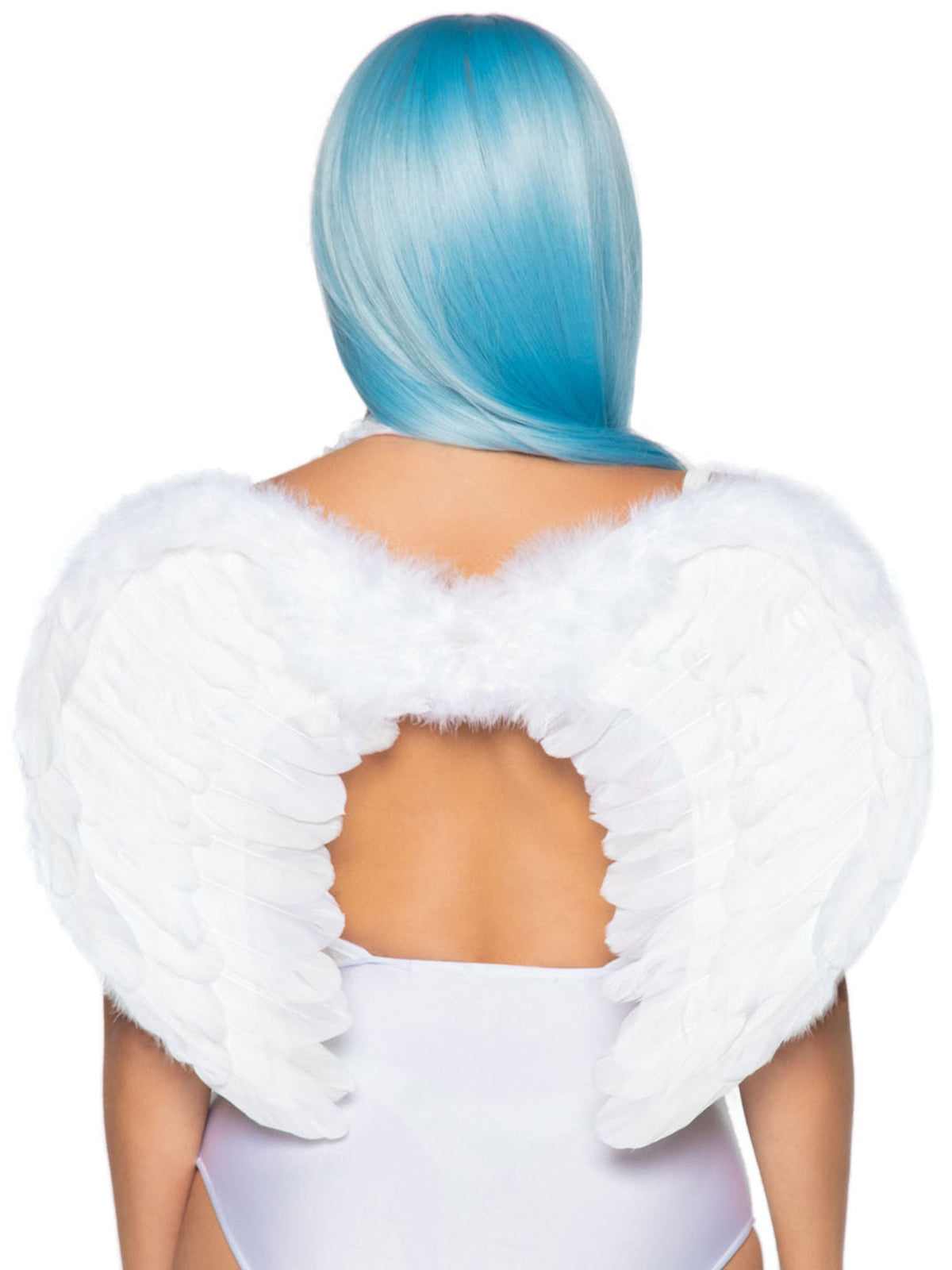 Marabou Trimmed Feather Angel Wings
