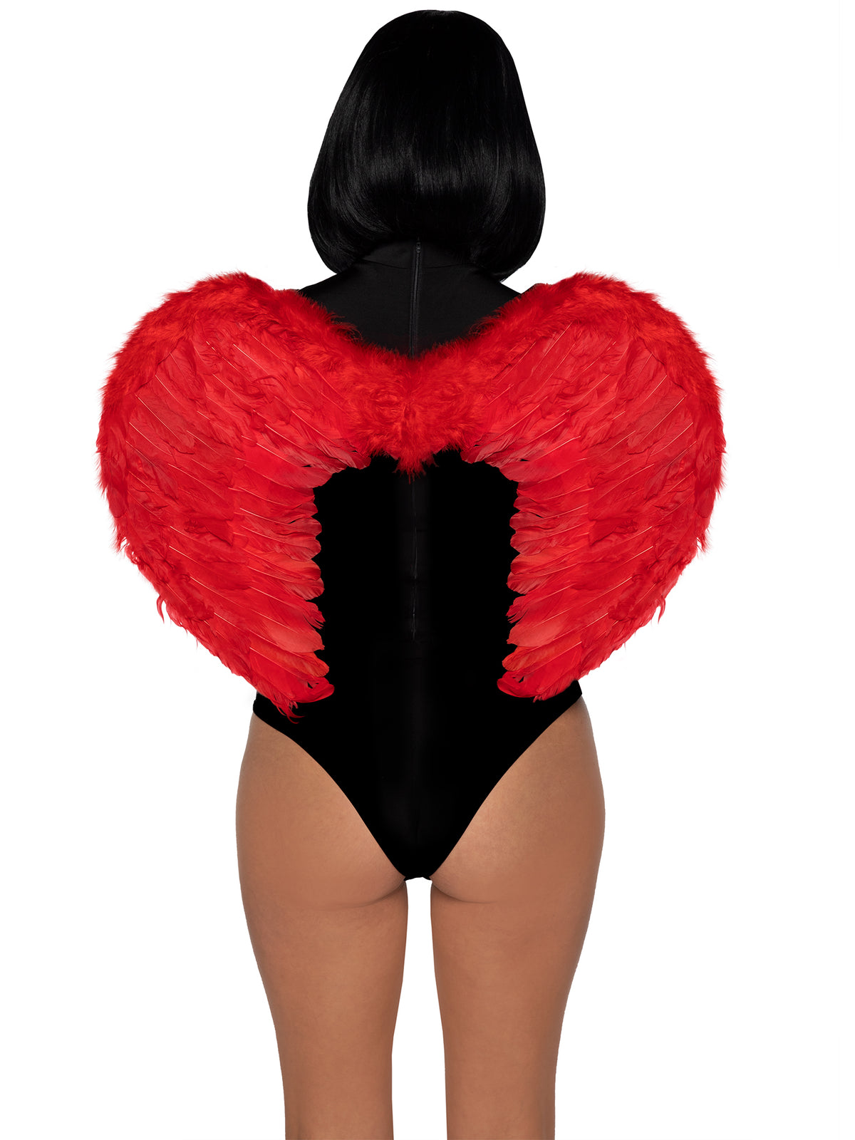 Marabou Trimmed Feather Angel Wings