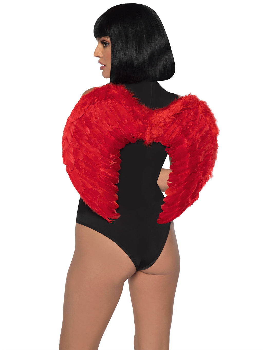 Marabou Trimmed Feather Angel Wings