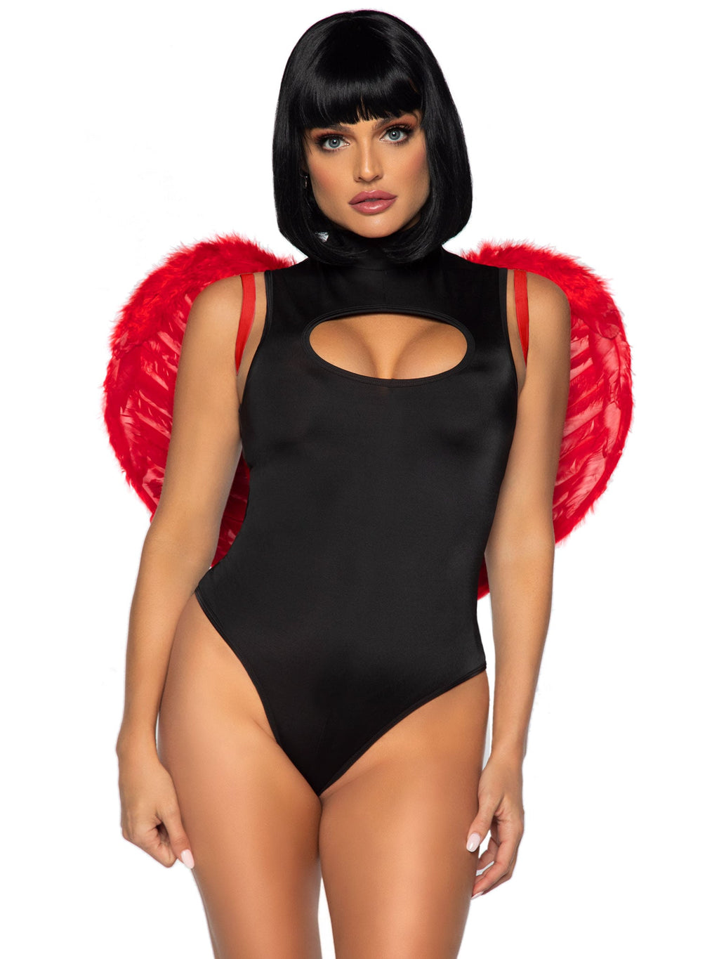 Marabou Trimmed Feather Angel Wings