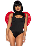 Marabou Trimmed Feather Angel Wings