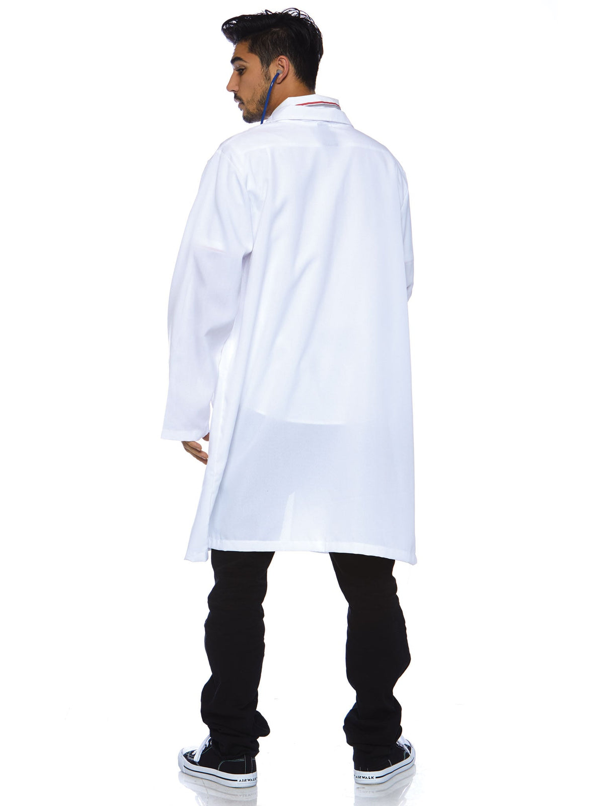2 PC Dr Phil Good Costume, Includes Jacket with Embroidered Patch and Toy Stethoscope