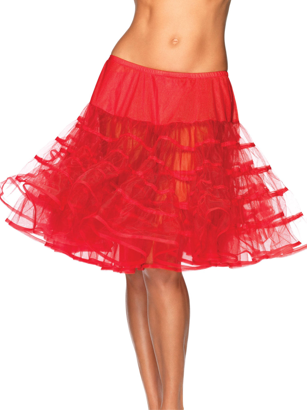 Knee Length Petticoat Skirt