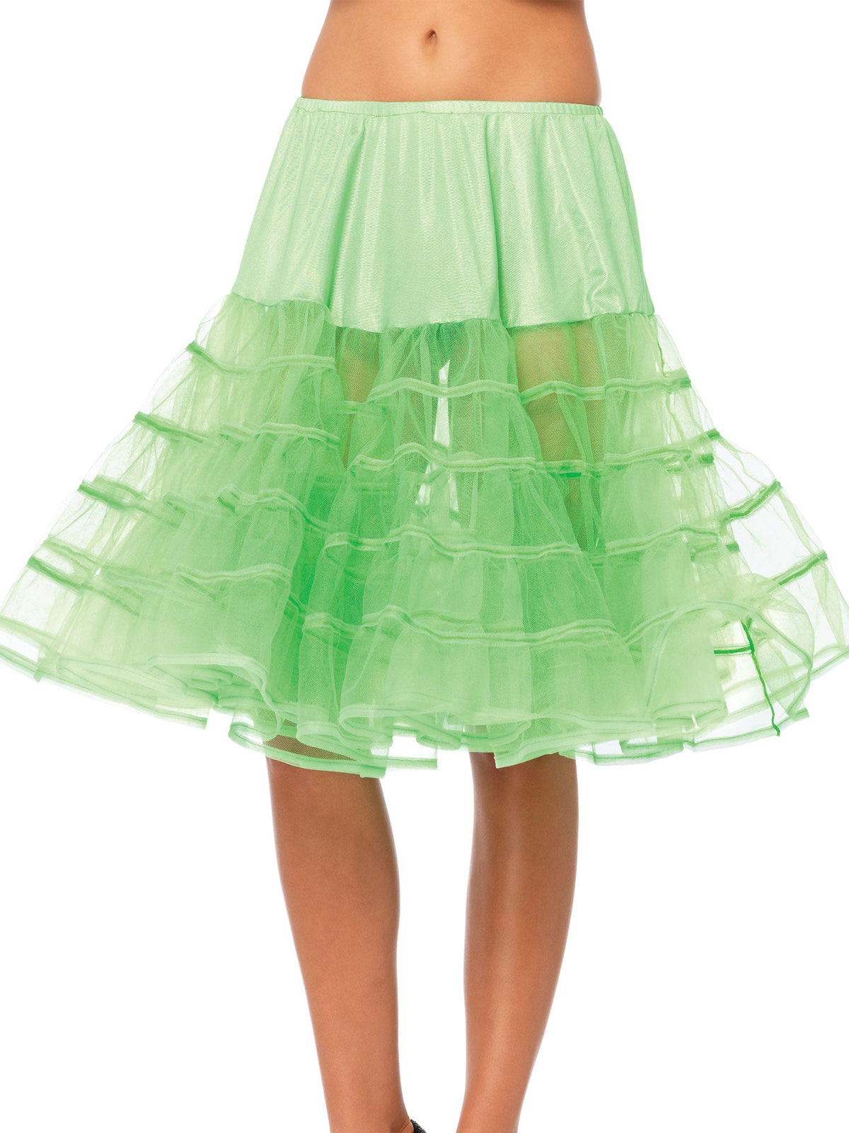 Knee Length Petticoat Skirt