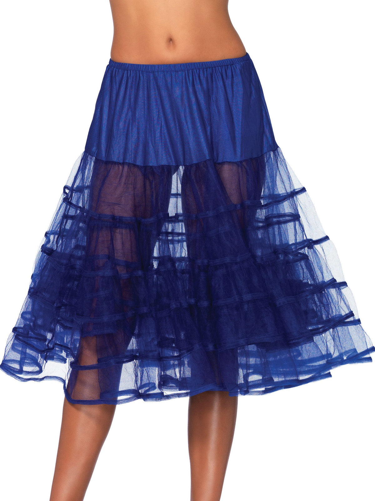 Knee Length Petticoat Skirt