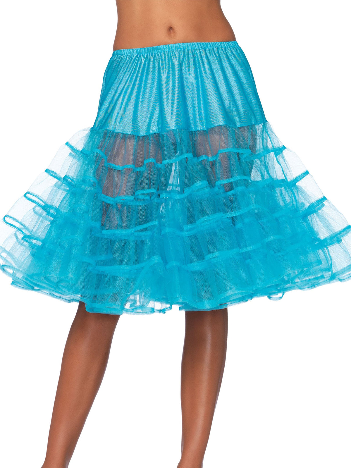 Knee Length Petticoat Skirt
