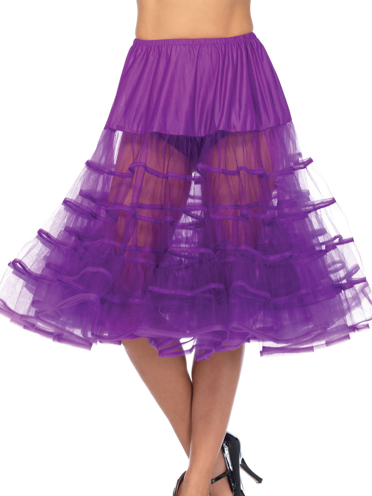 Knee Length Petticoat Skirt