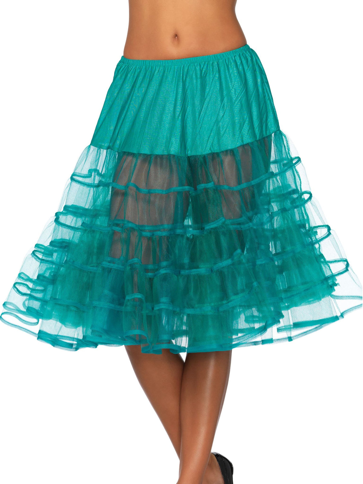 Knee Length Petticoat Skirt