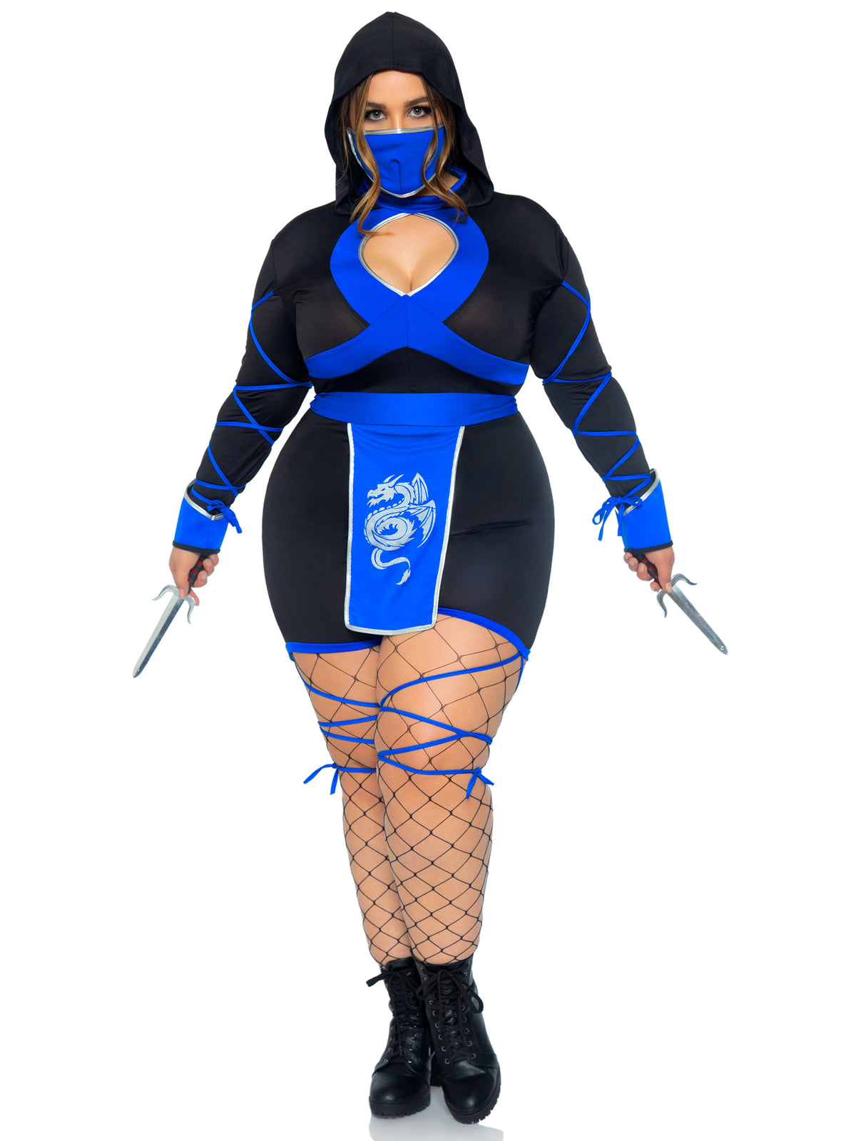 Plus Size Dragon Ninja Costume