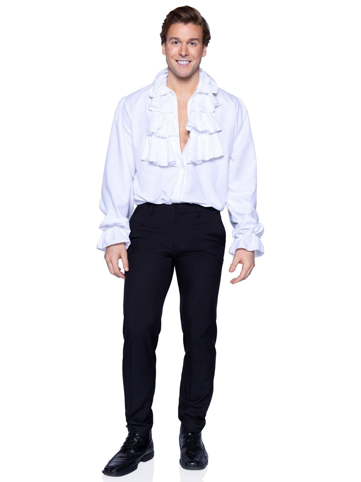 Ruffle Front Shirt