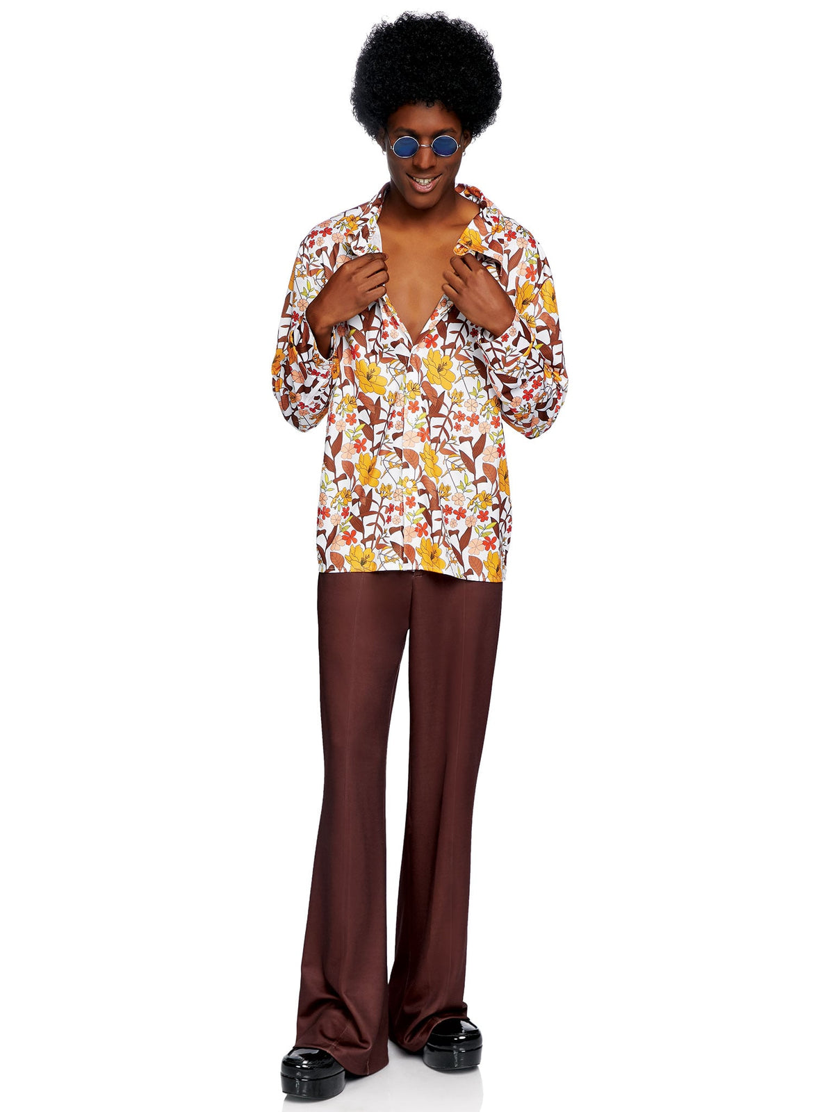 Men's 70s Floral Shirt