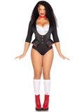 2 PC Pretty Puppet Costume, Includes Tuxedo Bodysuit and Bow Tie