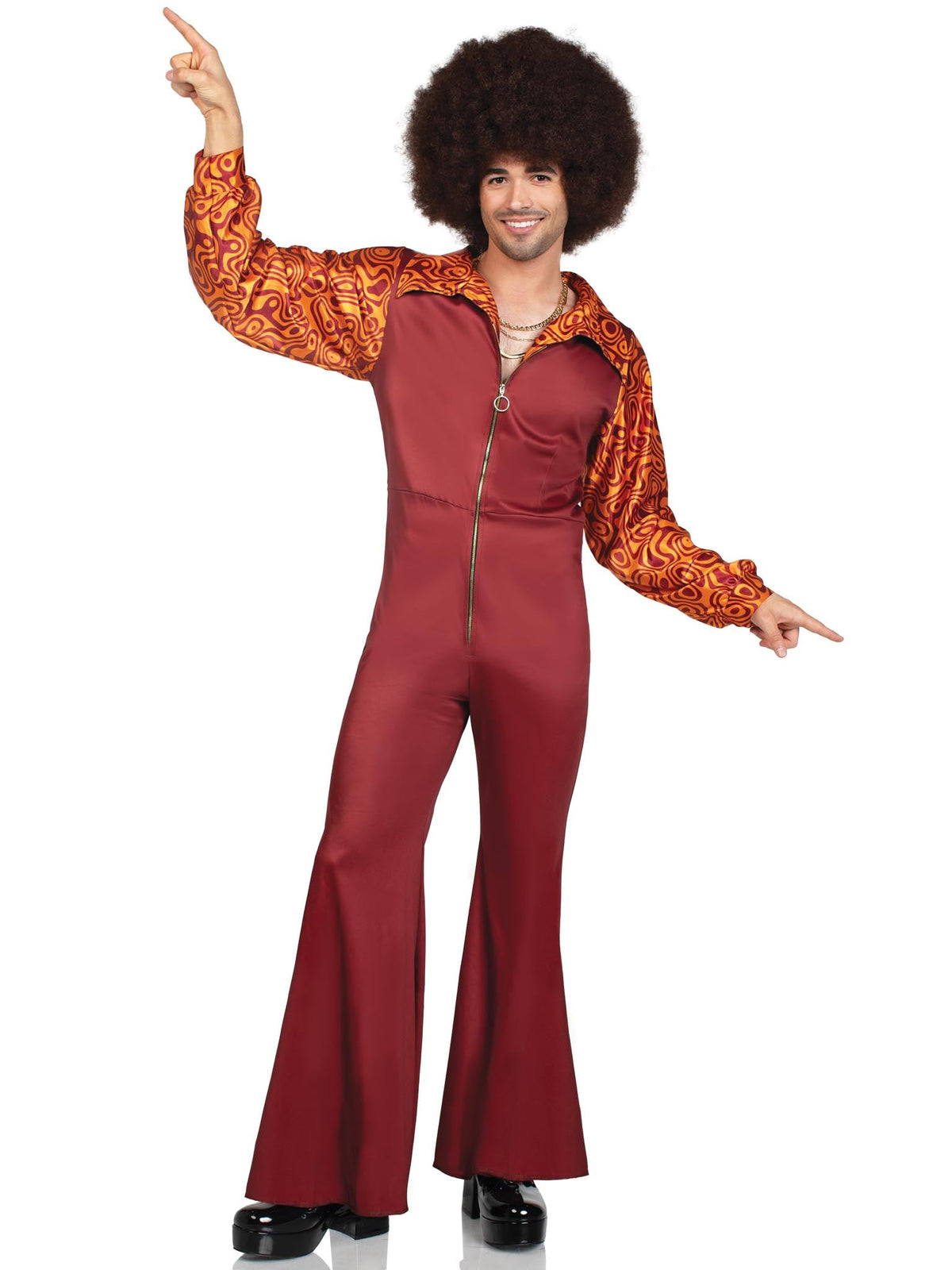 Men's Disco Leisure Suit Costume