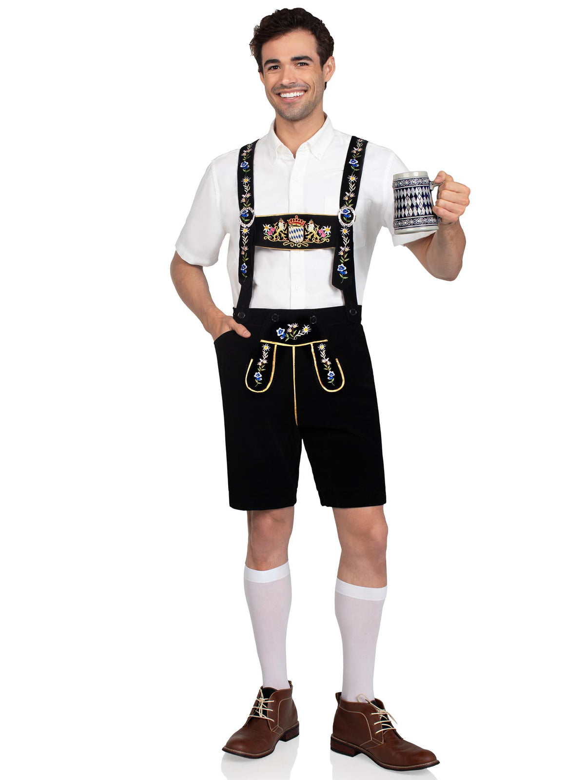 Men’s Bavarian Lederhosen Costume