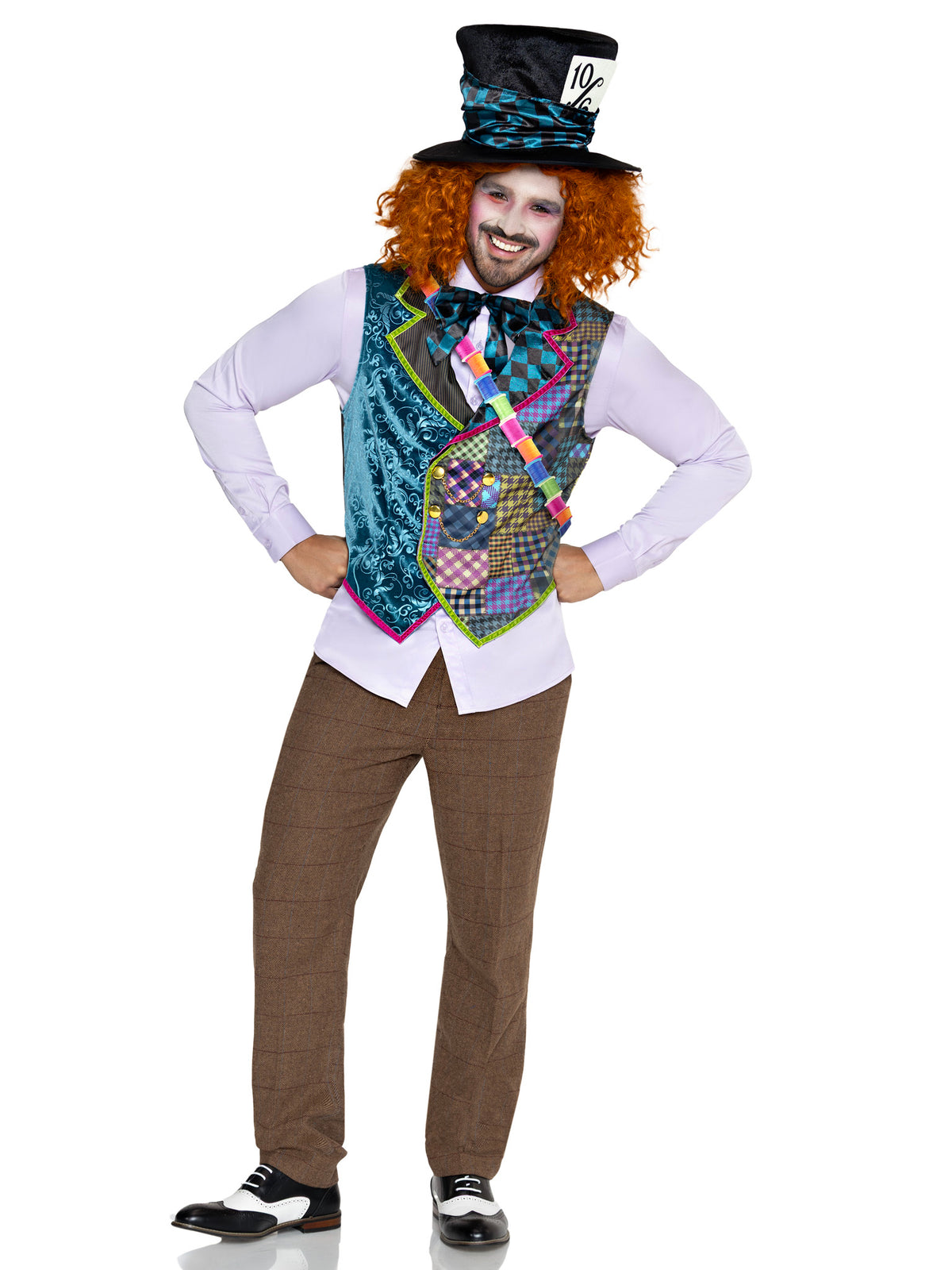 Men's Mad Hatter Costume Kit
