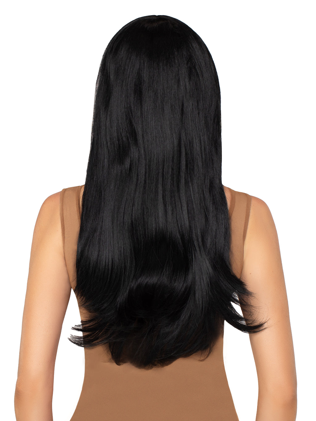 25"" Long Straight Bang Wig