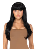 25"" Long Straight Bang Wig