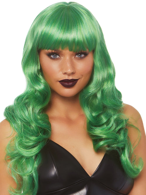 24"" Misfit Long Wavy Bang Wig