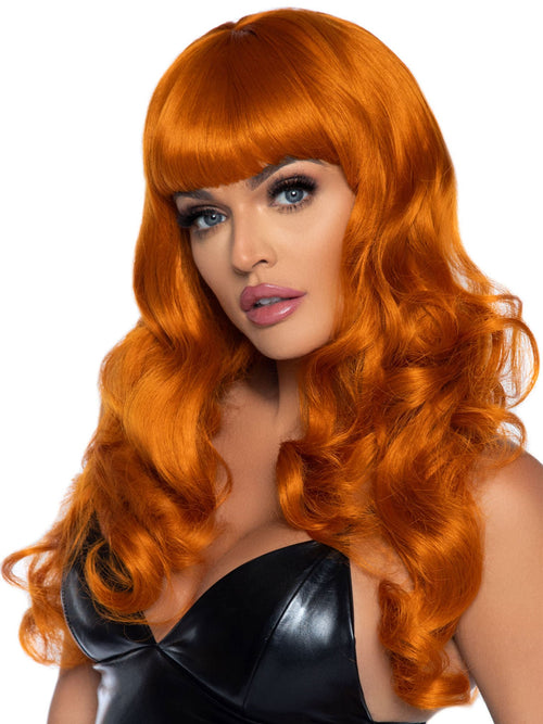 24"" Misfit Long Wavy Bang Wig
