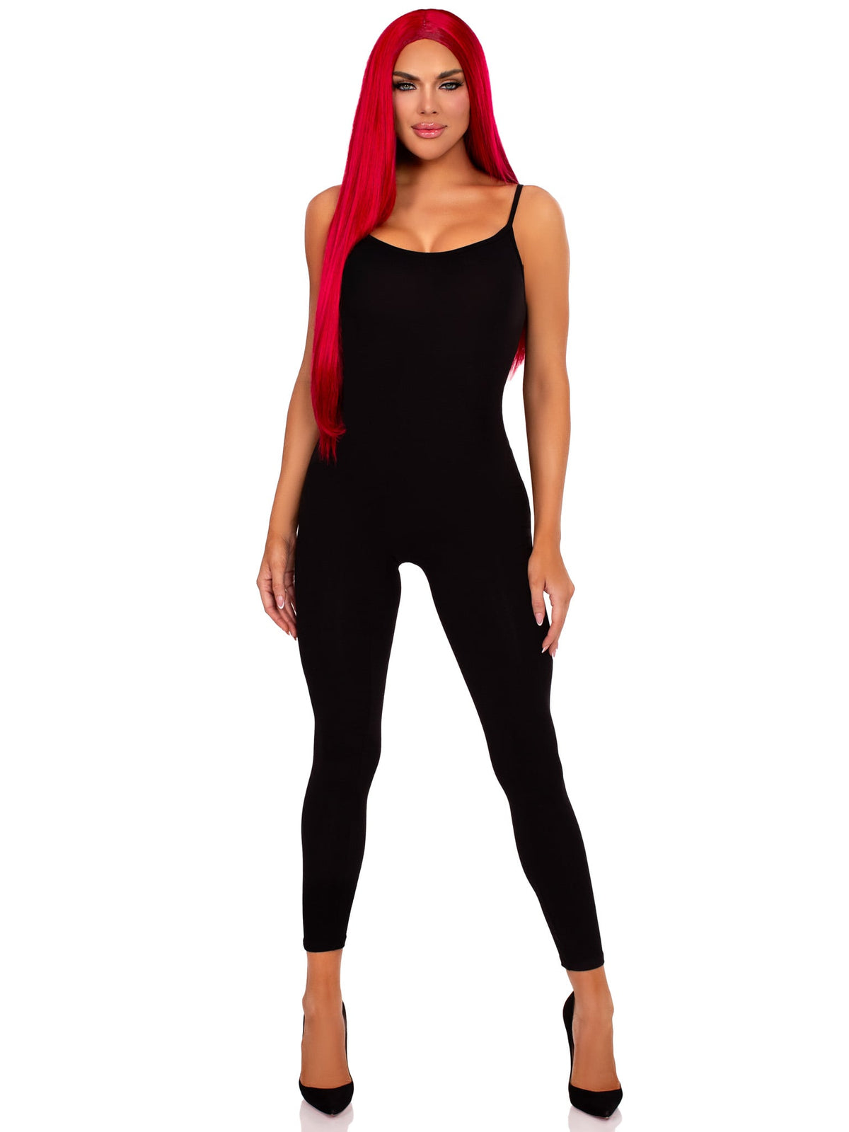 33"" Long Straight Center Part Wig
