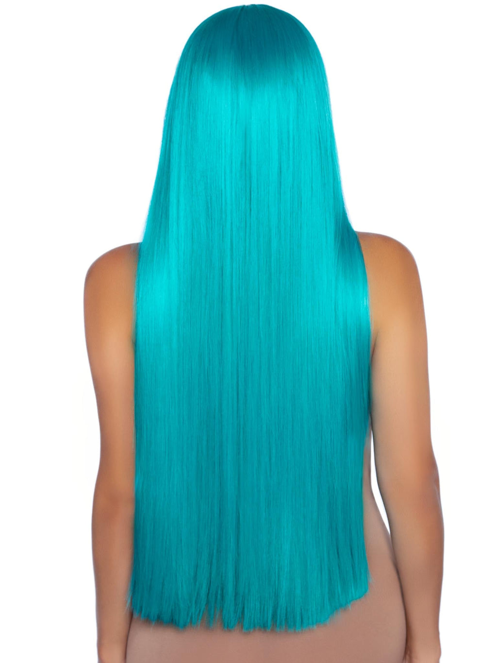33"" Long Straight Center Part Wig