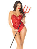 Detachable Rhinestone Pitch Fork