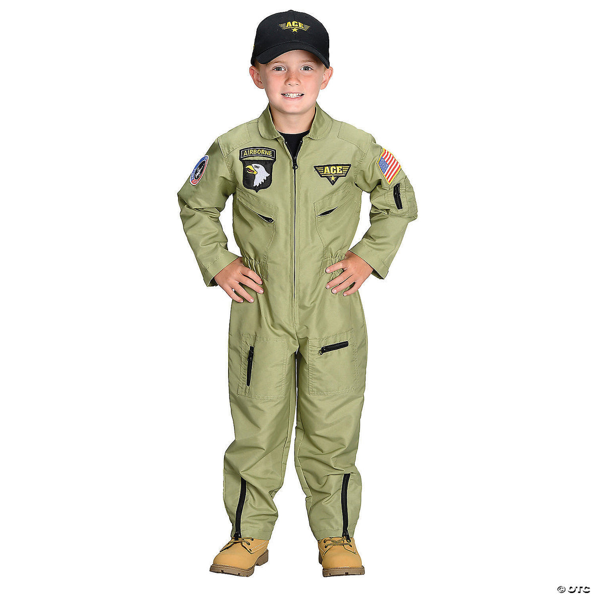 Youth Fighter Pilot Costume - Size Large (8-10)