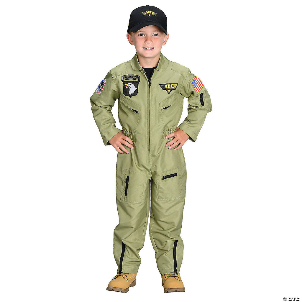 Youth Fighter Pilot Costume - Size Large (8-10)