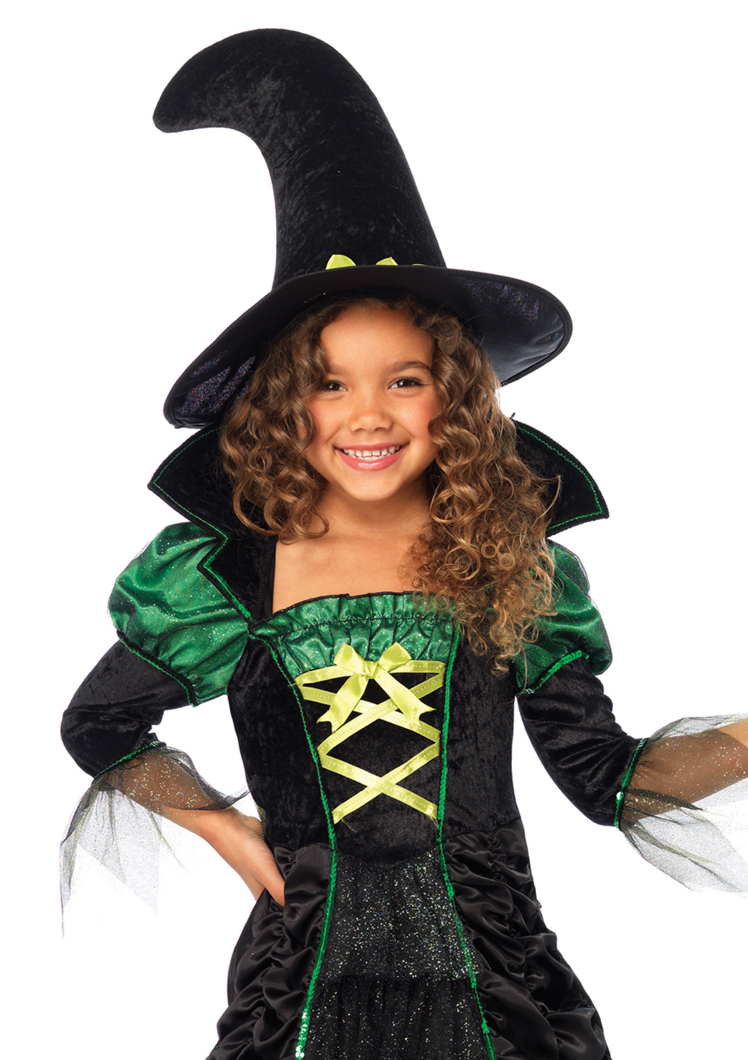 Girl’s 2 PC Storybook Witch Costume