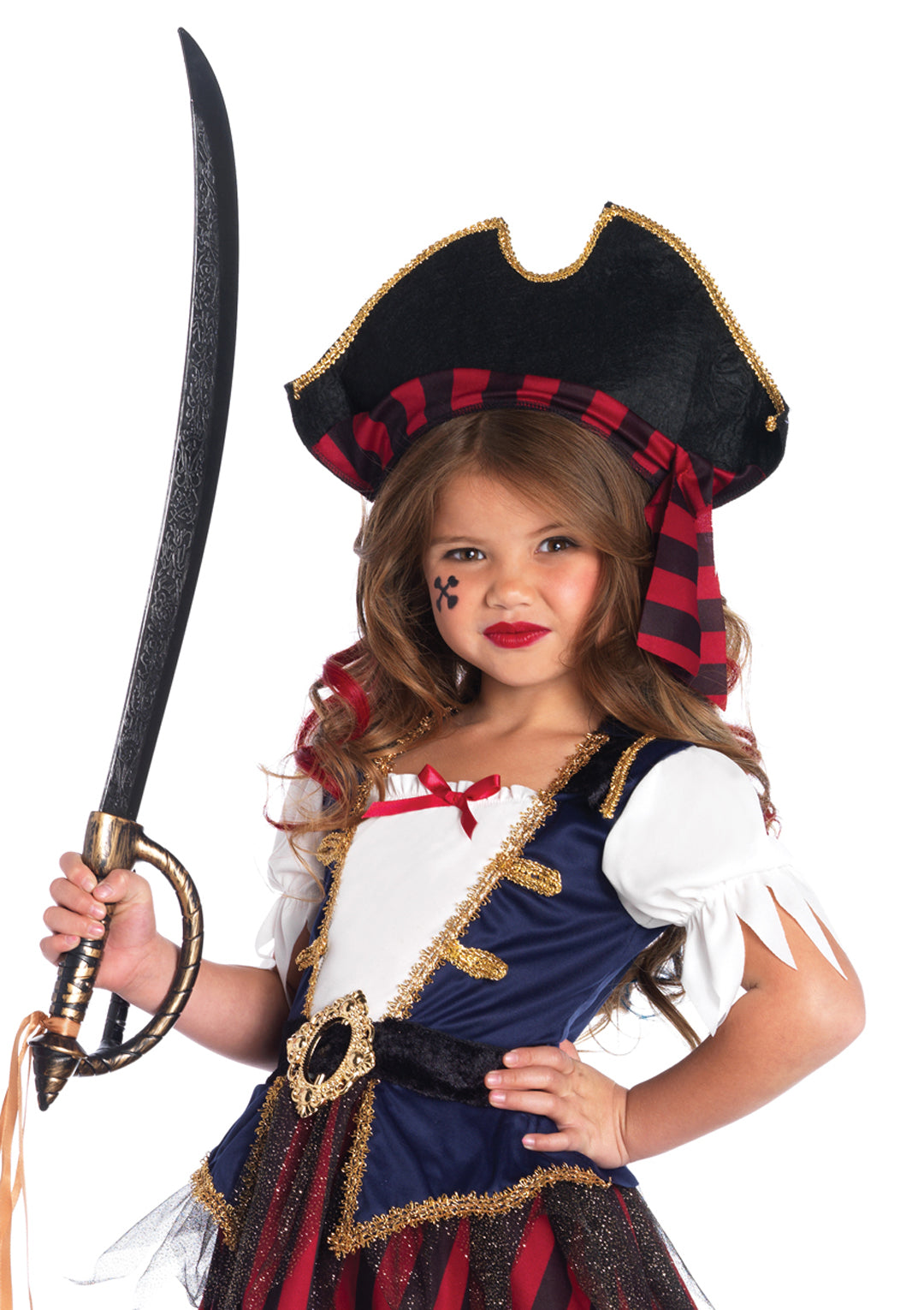 Girl’s 2 PC Caribbean Pirate Costume