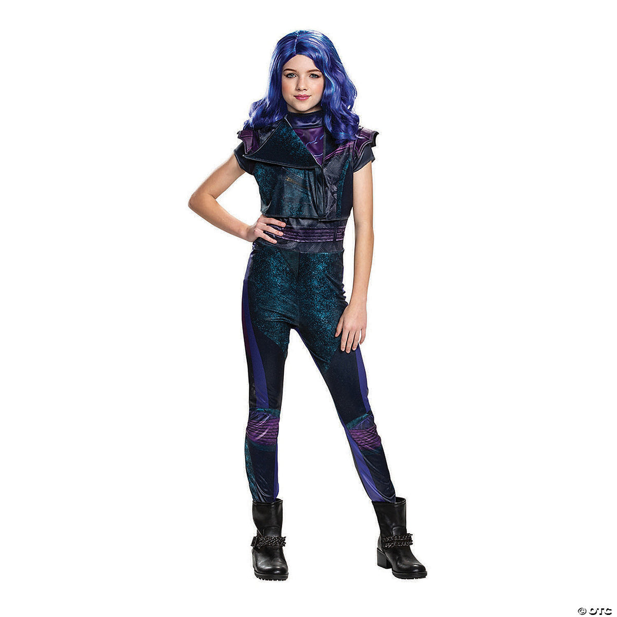 Disney Descendants Mal Classic Costume - Kids Medium (7-8)