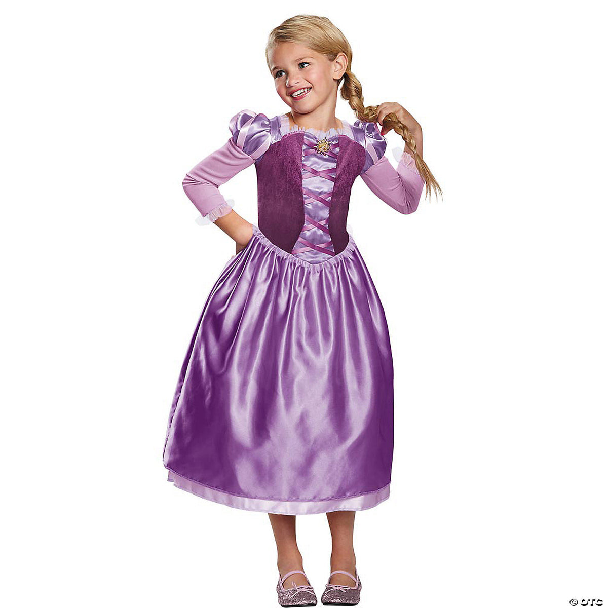 Youth Rapunzel Day Dress Costume - 3T-4T