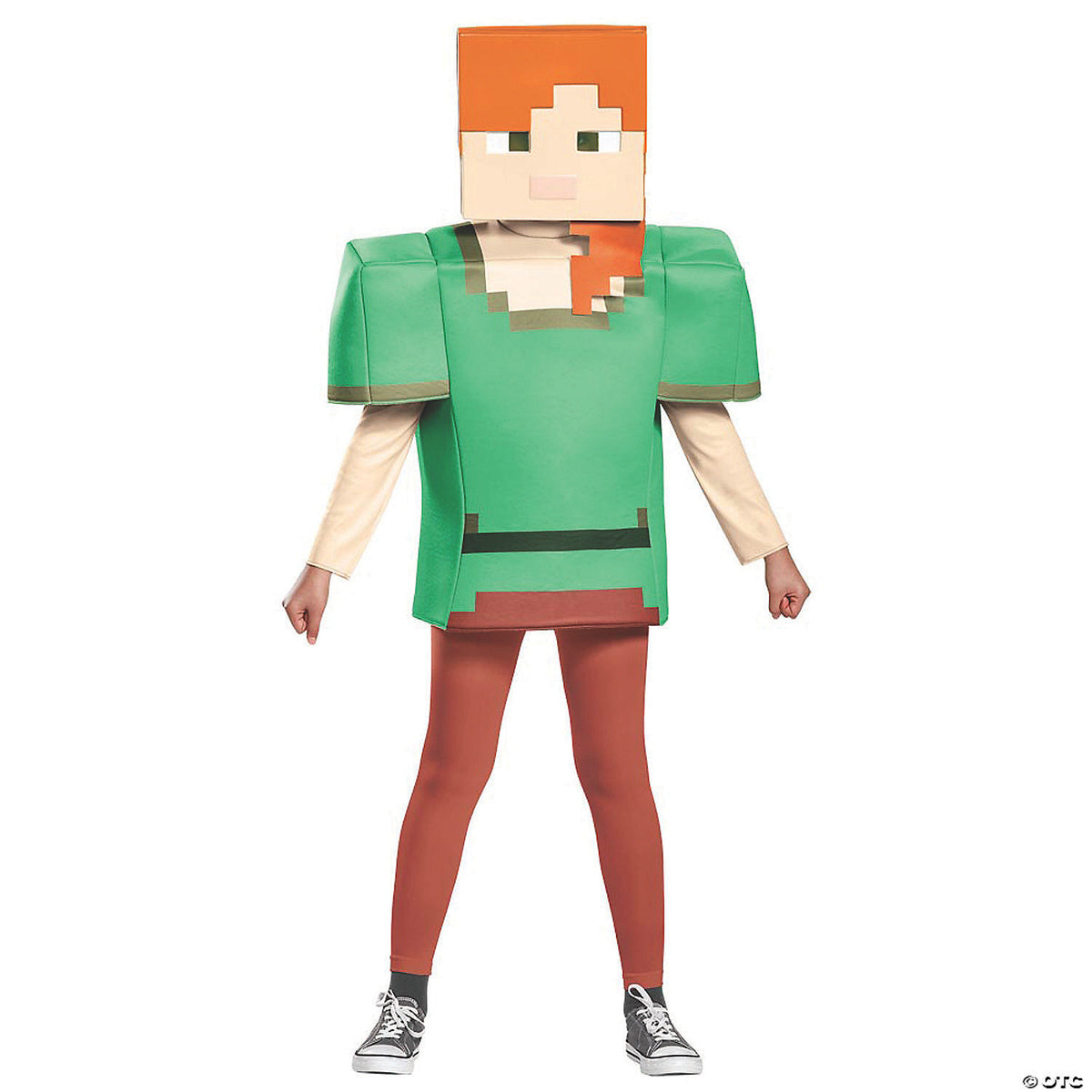 Minecraft Alex Classic Costume - Kids Large (10-12)