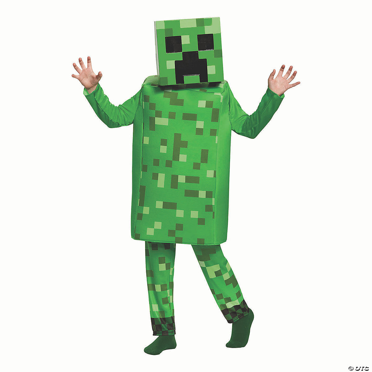 Minecraft Creeper Deluxe Costume - Kids Large (10-12)