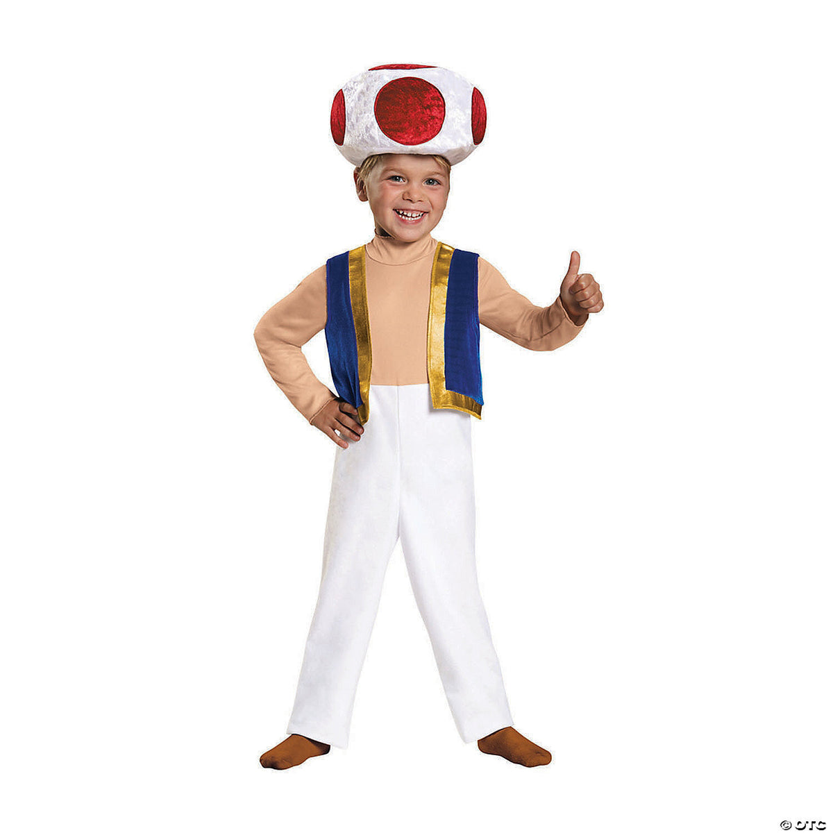 Toddler Nintendo Toad Costume - 3T-4T