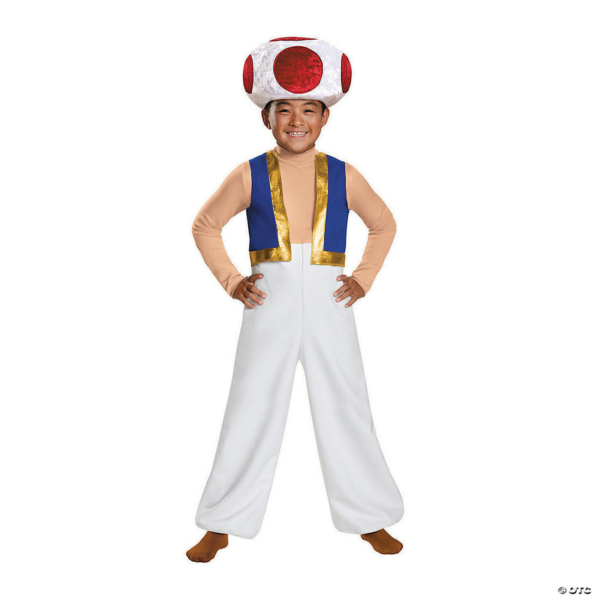 Super Mario Toad Deluxe Costume