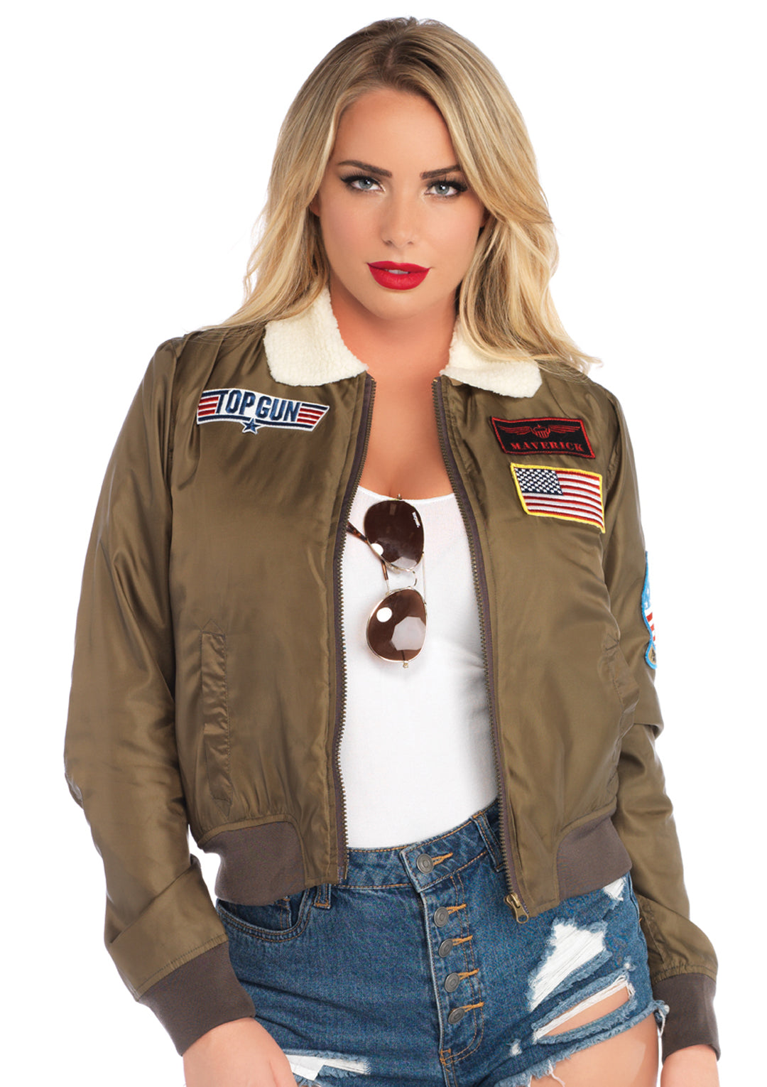 Top Gun Nylon Bomber Jacket