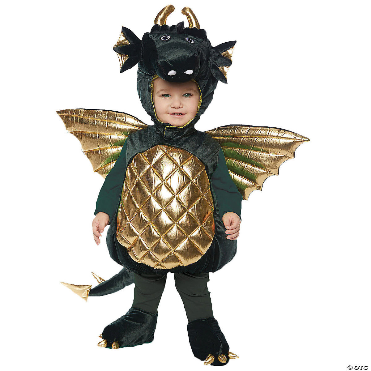 Toddler Green Dragon Costume - 4-6